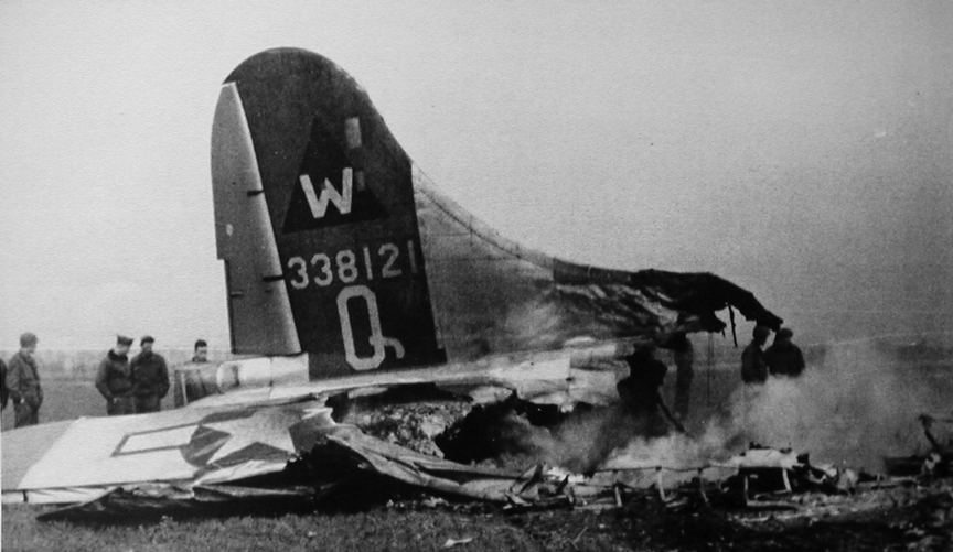 Traeder's Crash at Paderborn - 13 April 1945