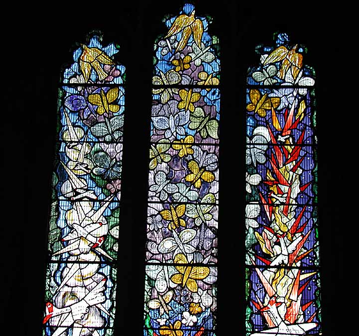 The Window at Anstey Church