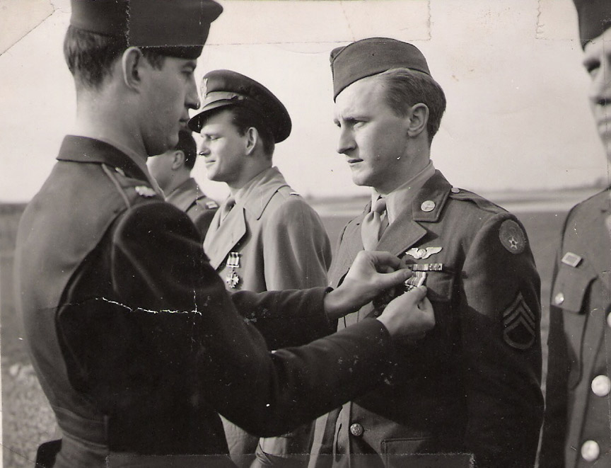 Awards Ceremony at Nuthampstead for 29 January 1945