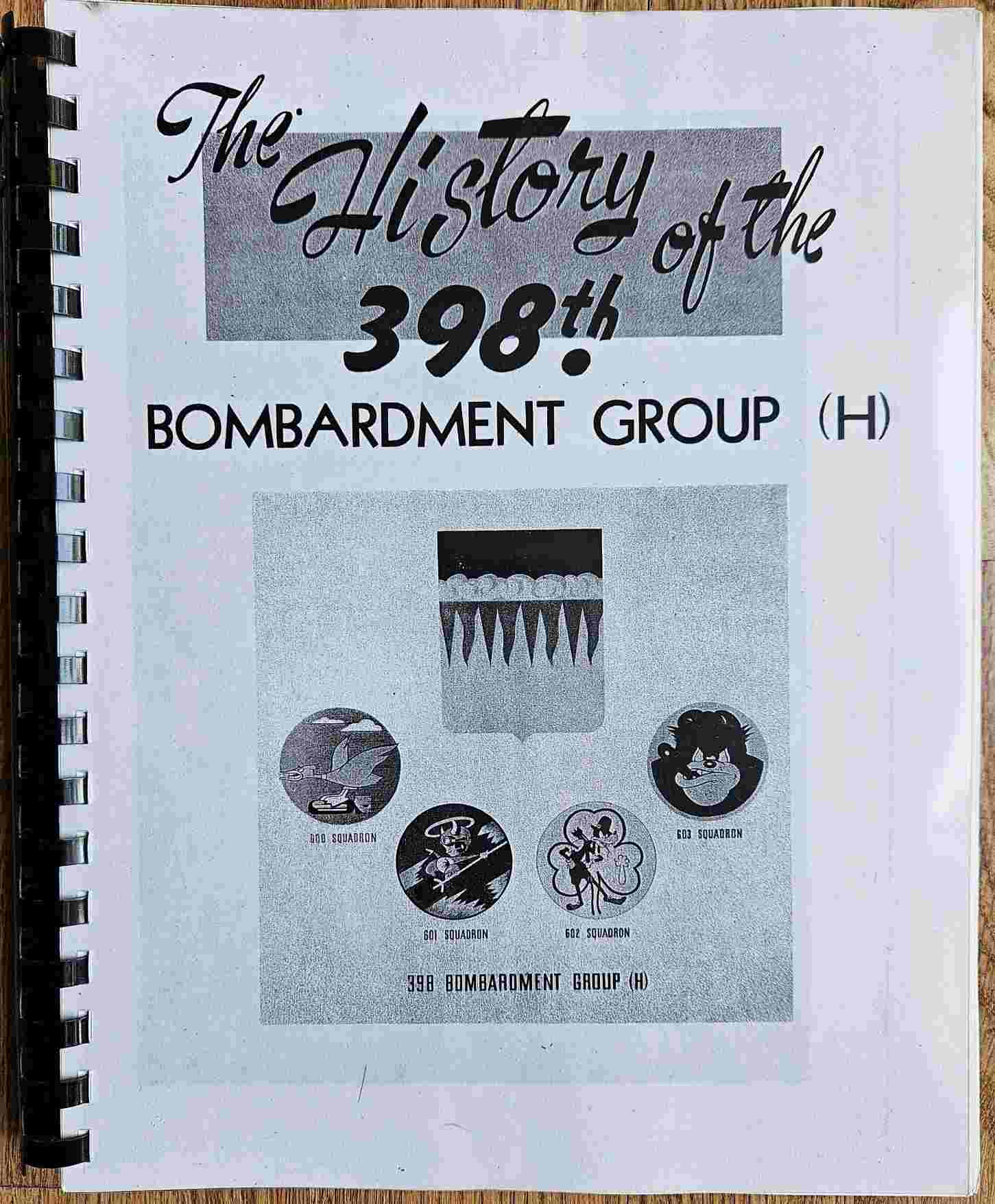 The History of the 398th Bombardmnt Group (H)