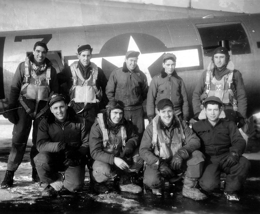 Aniello's Crew - 603rd Squadron - 28 Jan 1945