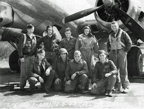 Atkinson's Crew - 600th Squadron - August 12, 1944