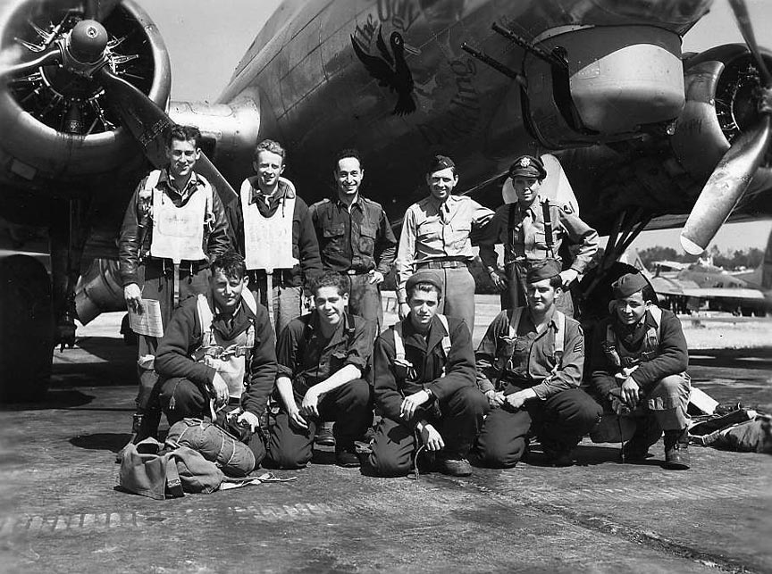 Binger's Crew - 601st Squadron - 16 August 1944