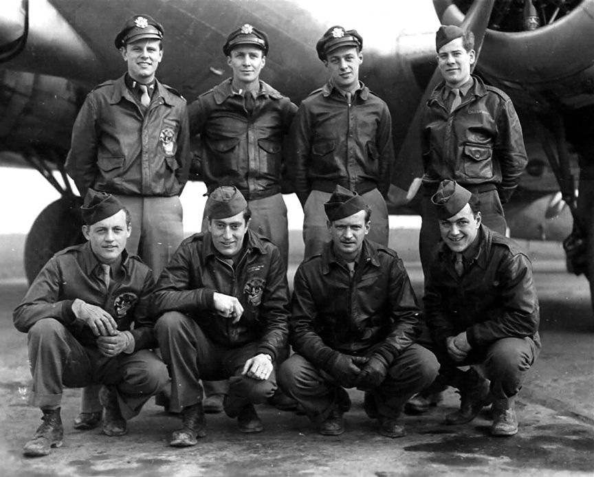 Blythe's Crew - 603rd Squadron - 24 February 1945