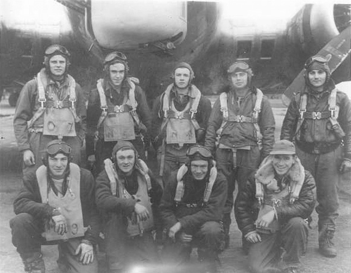 Buzza's Crew - 603rd Squadron - 9 September 1944