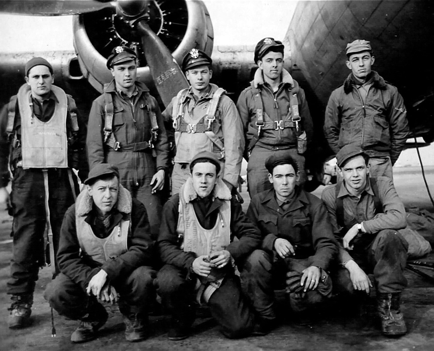Coville's Crew - 602nd Squadron - 12 March 1945