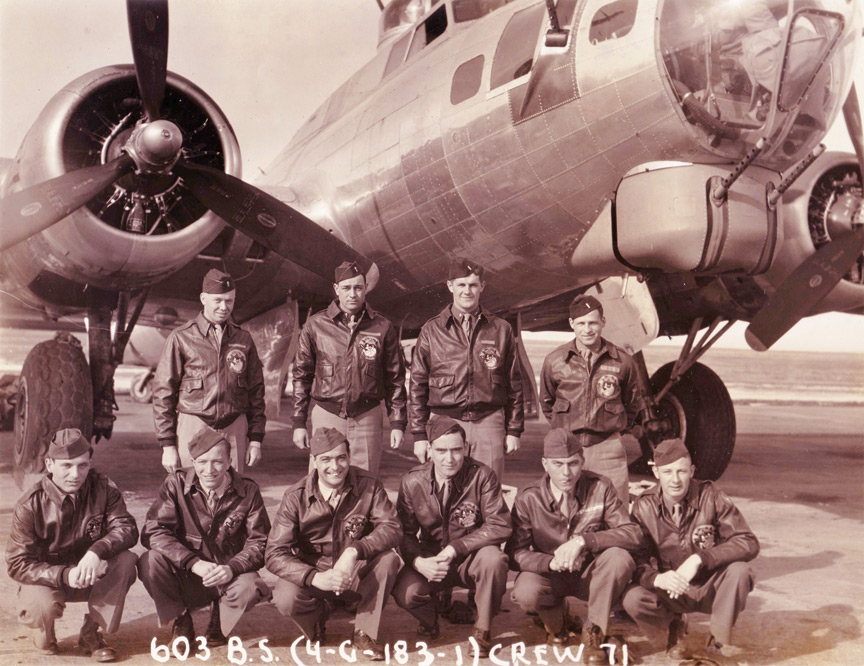 Cullinan's Crew - 603rd Squadron - Spring 1944