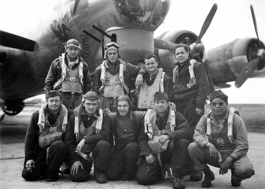 John H. Davis' Crew - 601st Squadron - 28 July 1944