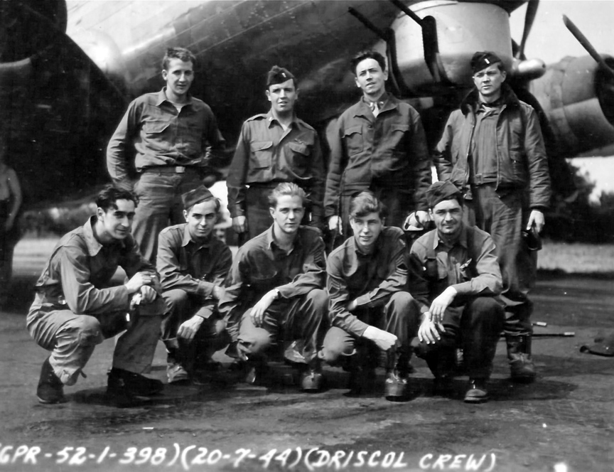 Driscoll's Crew - 602nd Squadron - 20 July 1944