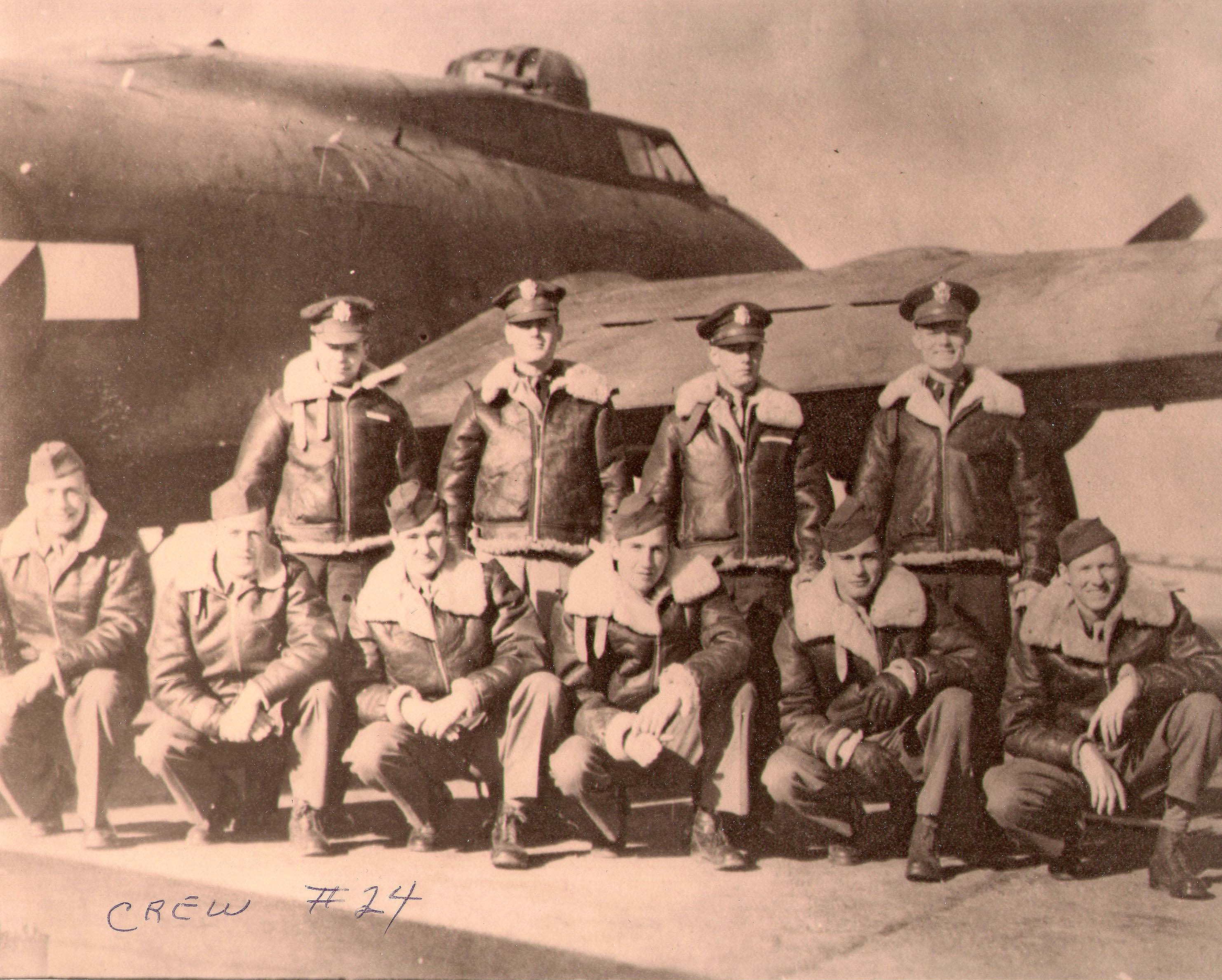 Fairbanks' Crew - 601st Squadron - February or March 1944  