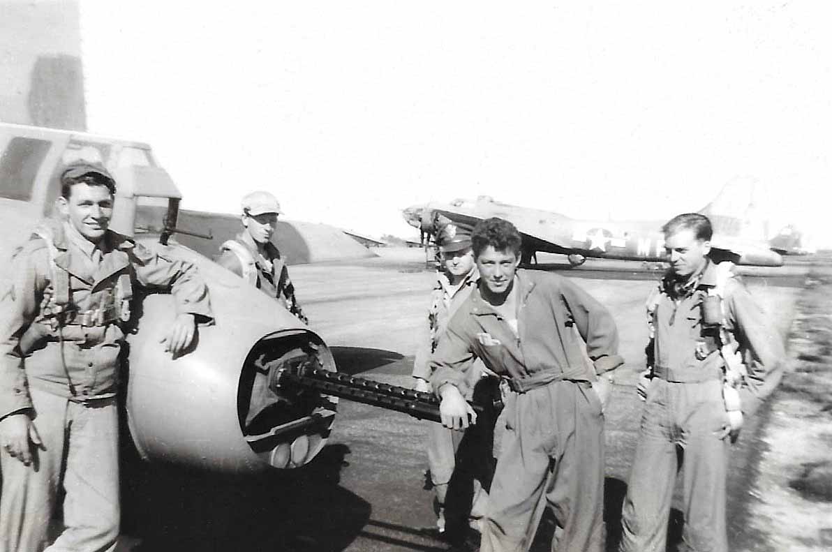 Gieryn's Crew Informal 1 - 603rd Squadron - Training - Probably 1944
