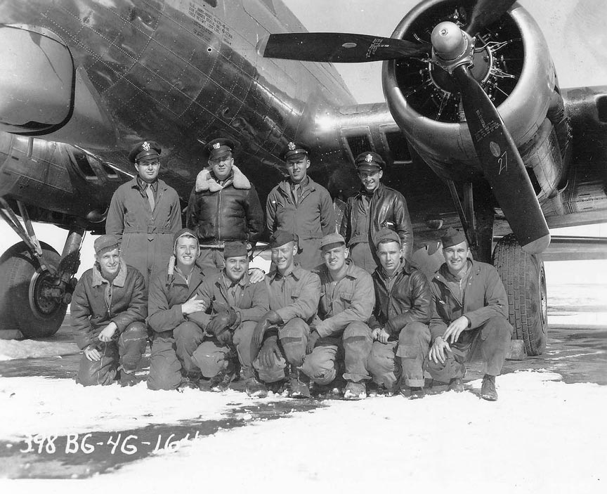 Hadjes' Crew - 601st Squadron - March 1944