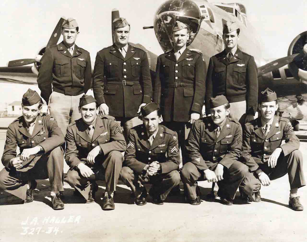 Atkinson's Crew - 600th Squadron - August 12, 1944