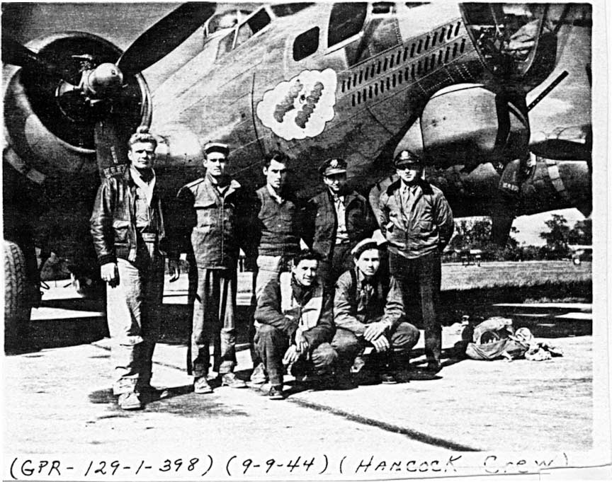 Hancock's Crew - 602nd Squadron - 9 September 1944
