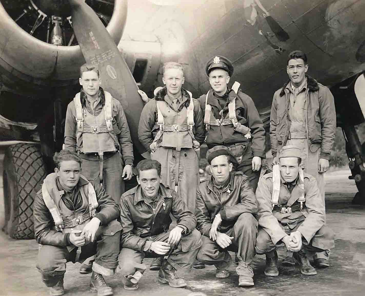 Hunt's Crew - 601st Squadron - September 28, 1944