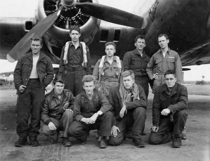 James Johnson's Crew - 600th Squadron - 6 August 1944