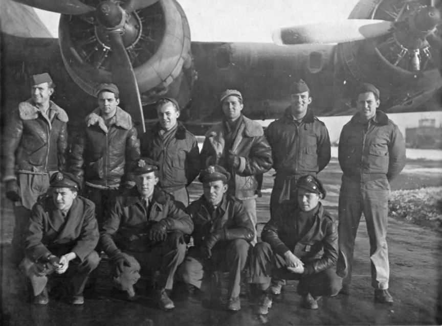 Tom M. Johnson's Crew - 600th Squadron - 26 December 1944 