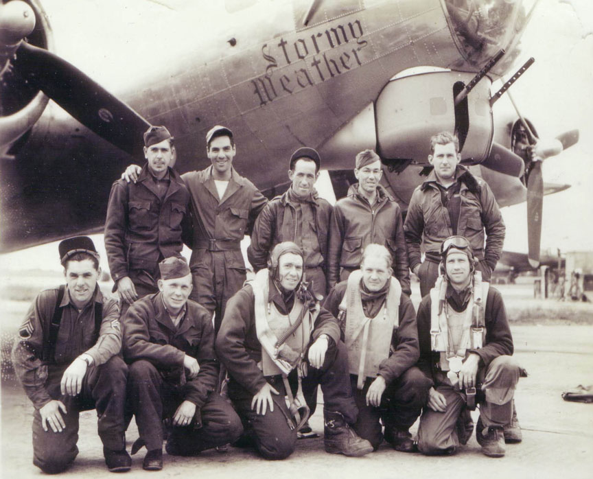 Kaufman's Crew - 603rd Squadron - 19 July 1944
