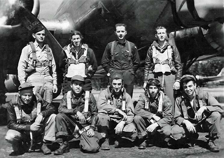 Magnan's Crew - 603rd Squadron - 15 August 1944