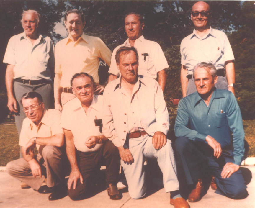 Nolan's Crew - 600th Squadron - July 1980