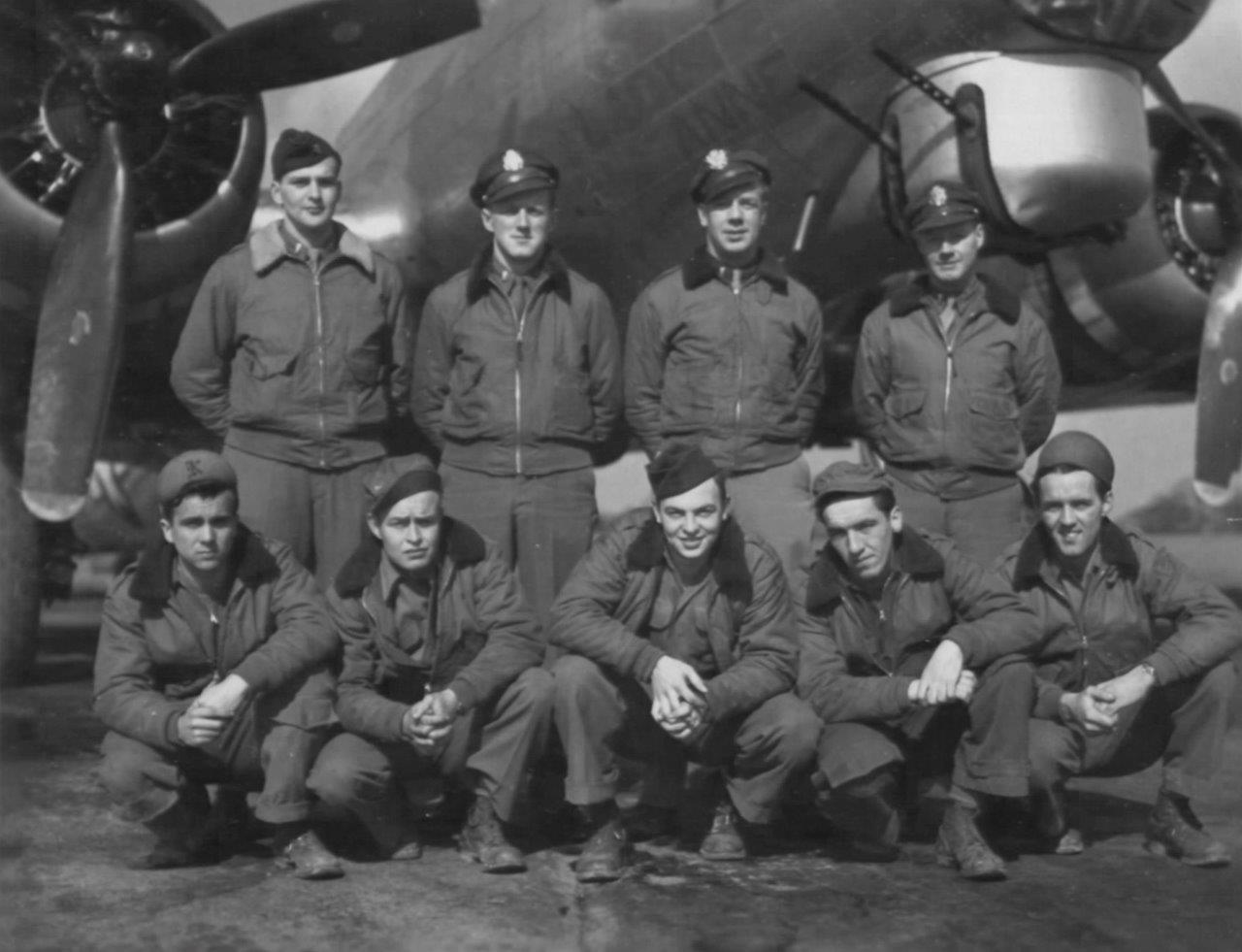 Shafer's Crew - 602nd Squadron - 16 March 1945