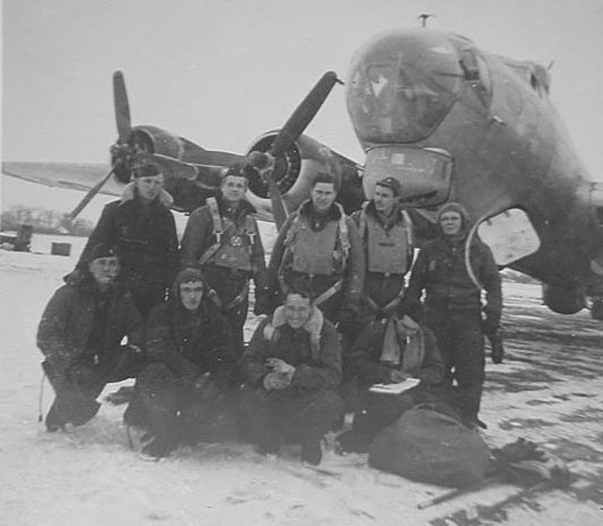 Shimek's Crew - 600th Squadron - 23 January 1945