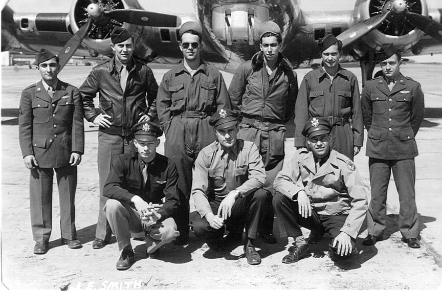 James E. Smith's Crew - 601st Squadron - Spring 1945