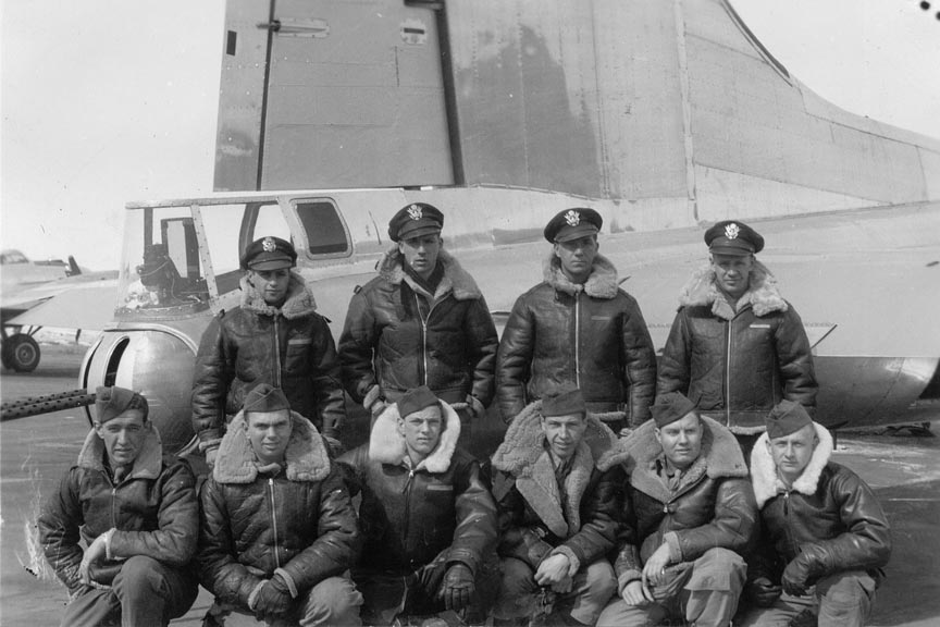Rudrud's Crew - 602nd Squadron - Spring 1944