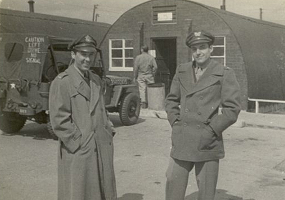 1st Lt Thomas Guice, Pilot and 2nd Lt. Frank Luisi, Navigator - Unknown Date