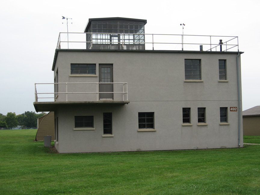 Replica WWII 8th AF Control Tower - Dayton - Left Side
