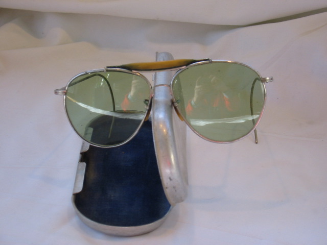 5. Lt. Ed Jordan's WWII Aviator Sunglasses