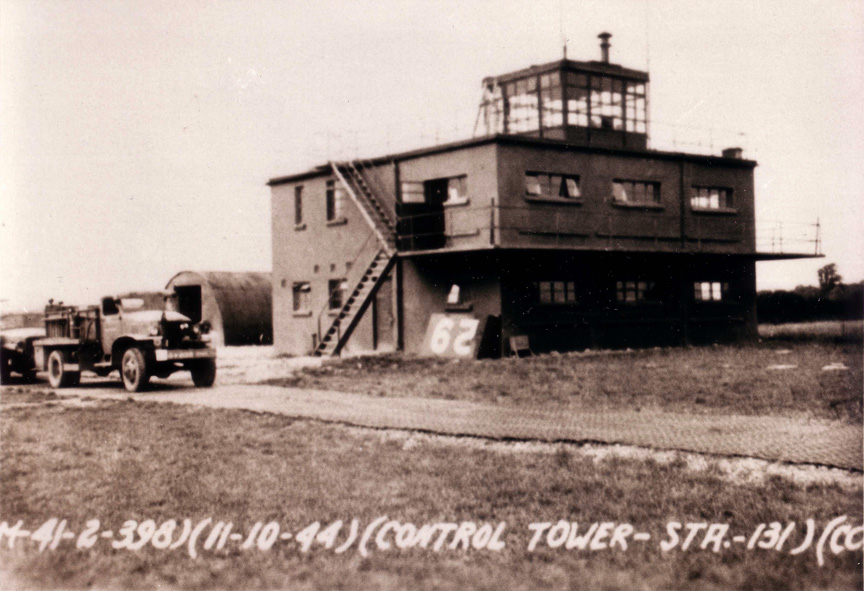 398th Control Tower at Station 131 Nuthampstead - 11 October 1944