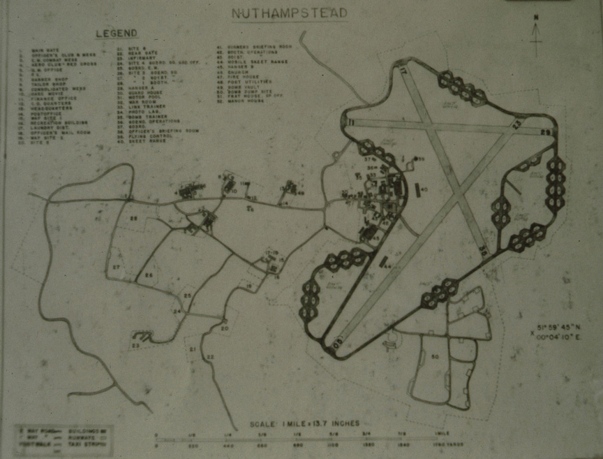 Nuthampstead Wartime Plan