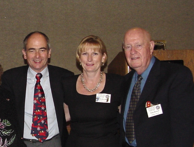 9/13/03 Pres of 398th Wally Blackwell with wife Teedy - Covington, KY