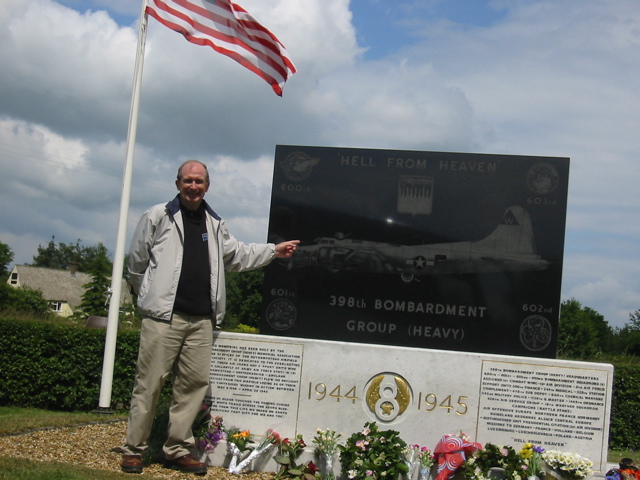 Dave at 398th Memorial