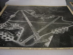 Photo of Nuthampstead Airfield looking south